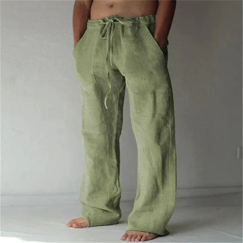 Echoarchiv | Herren Baggy Leinenhose