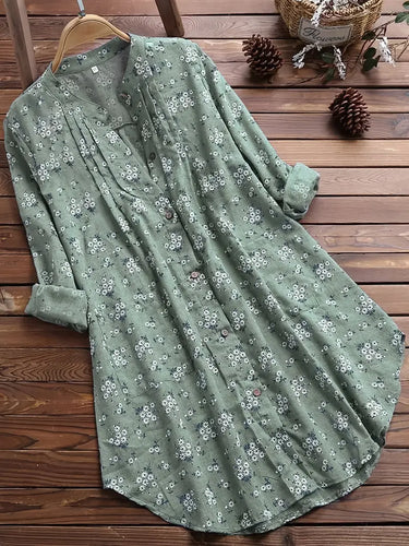 Echoarchiv-Bluse | Bluse mit Blumendruck für den Sommer