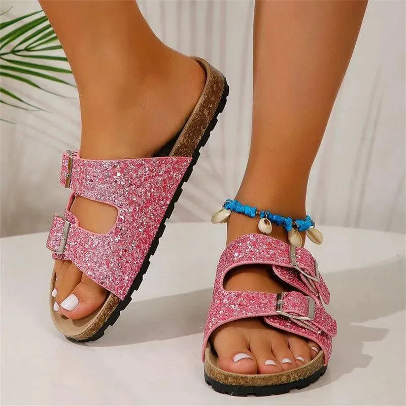 Echoarchiv | Slippers mit Doppelter Schnalle
