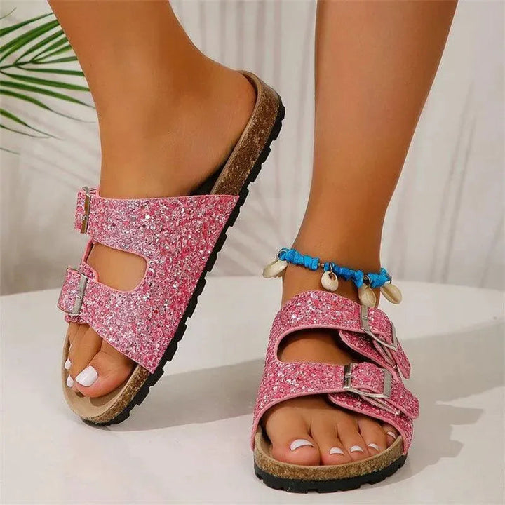 Echoarchiv | Slippers mit Doppelter Schnalle