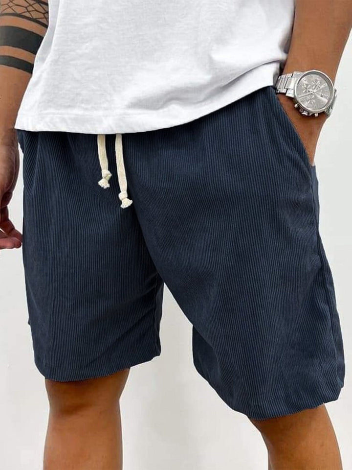 Echoarchiv | Herren Casual Kordelzug Cord Shorts