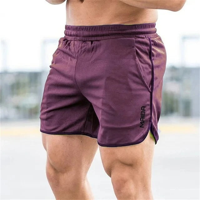 Slim Fit Badehose aus elastischem Stoff für Herren – Marzano