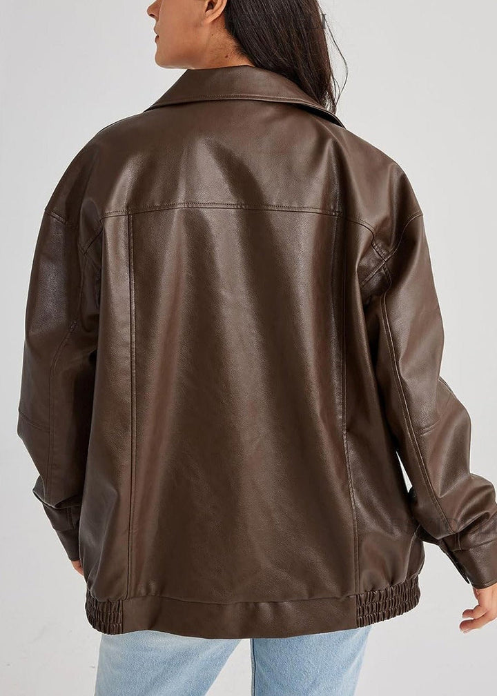 Lederjacke – Lokomotiv-inspirierter Stil – Velloura