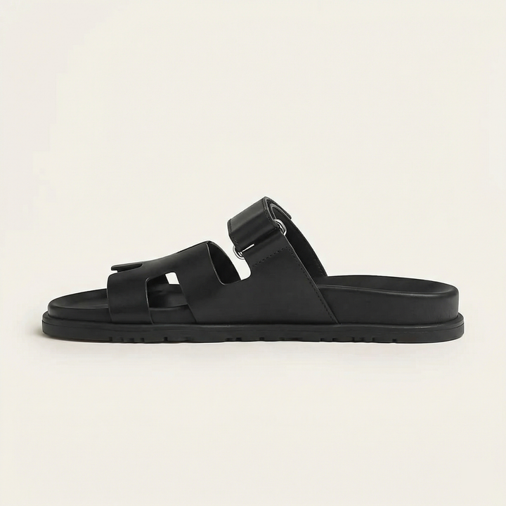 Damen Sandalen mit offenem Design und flacher Sohle