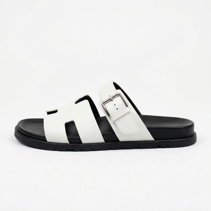 Damen Sandalen mit offenem Design und flacher Sohle