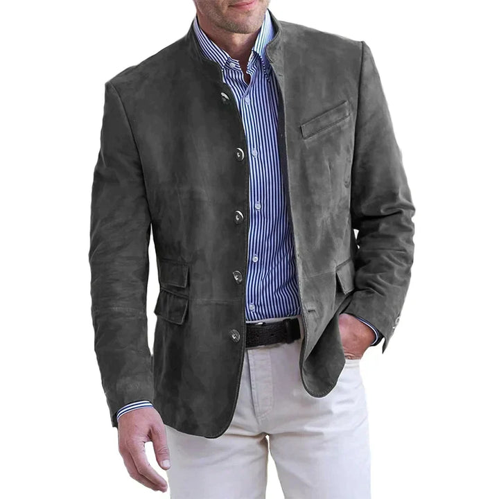 Echoarchiv | Klassische Knopfleiste Jacke für Herren