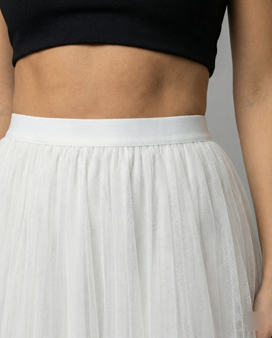 langer, bauschiger Tutu-Tüllrock, fließend, trapezförmig, für Damen, lässig, weich