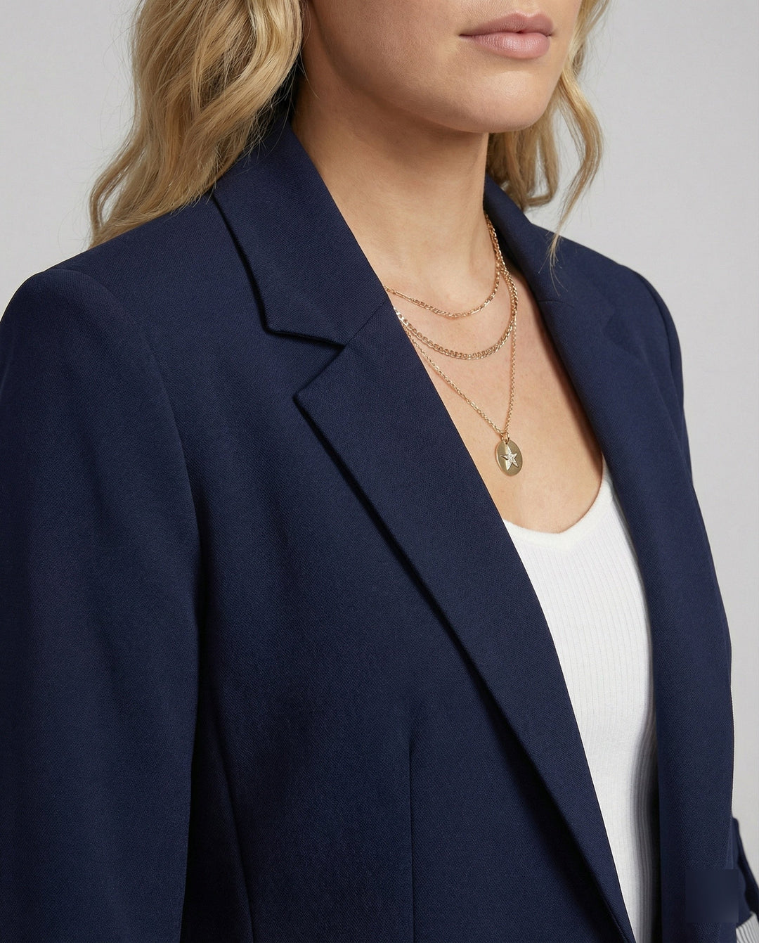 Echoarchiv | Eleganter Business Longblazer Mit