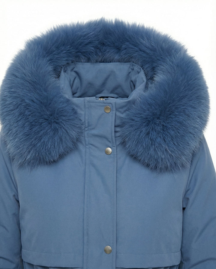 Damen Winterparka mit Wasserdichtem Material & Kapuze | Echoarchiv