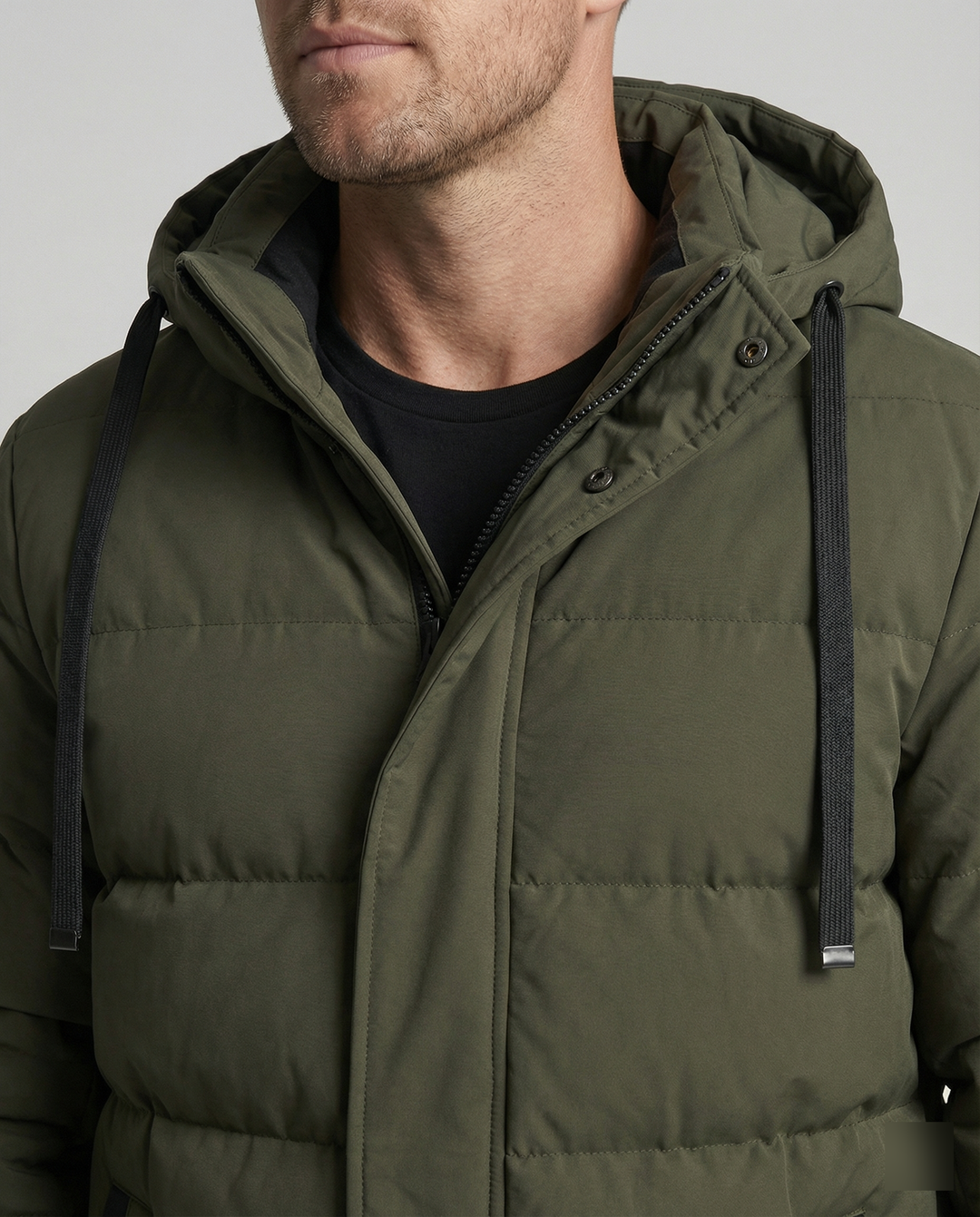 Echoarchiv | Winterjacke mit Kapuze für Männer