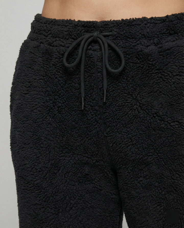 Damen kuschelige Fleece-Hose mit weitem Schnitt Echoarchiv
