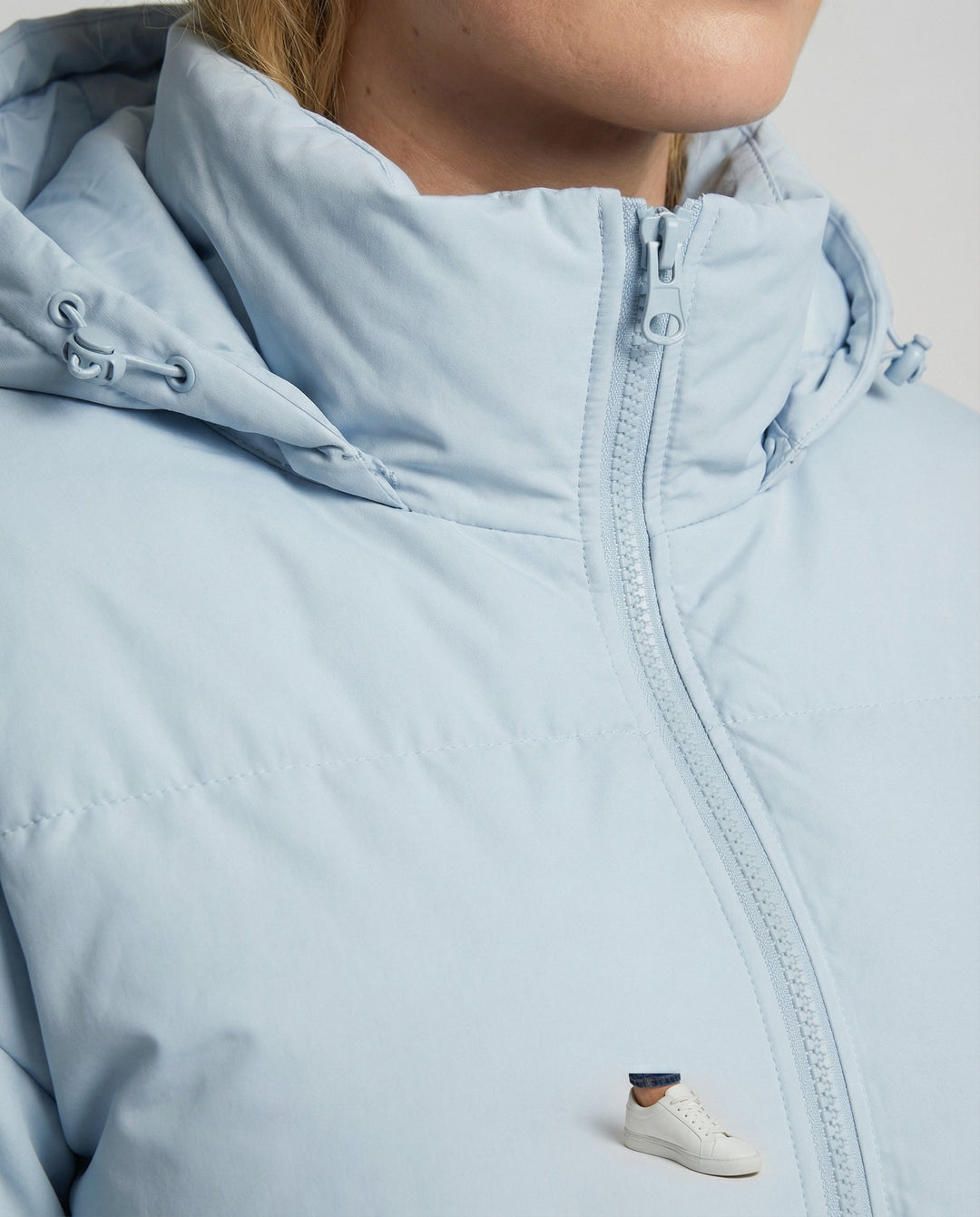 Warme, Gepolsterte Jacke mit Kapuze für Frauen – Avérine