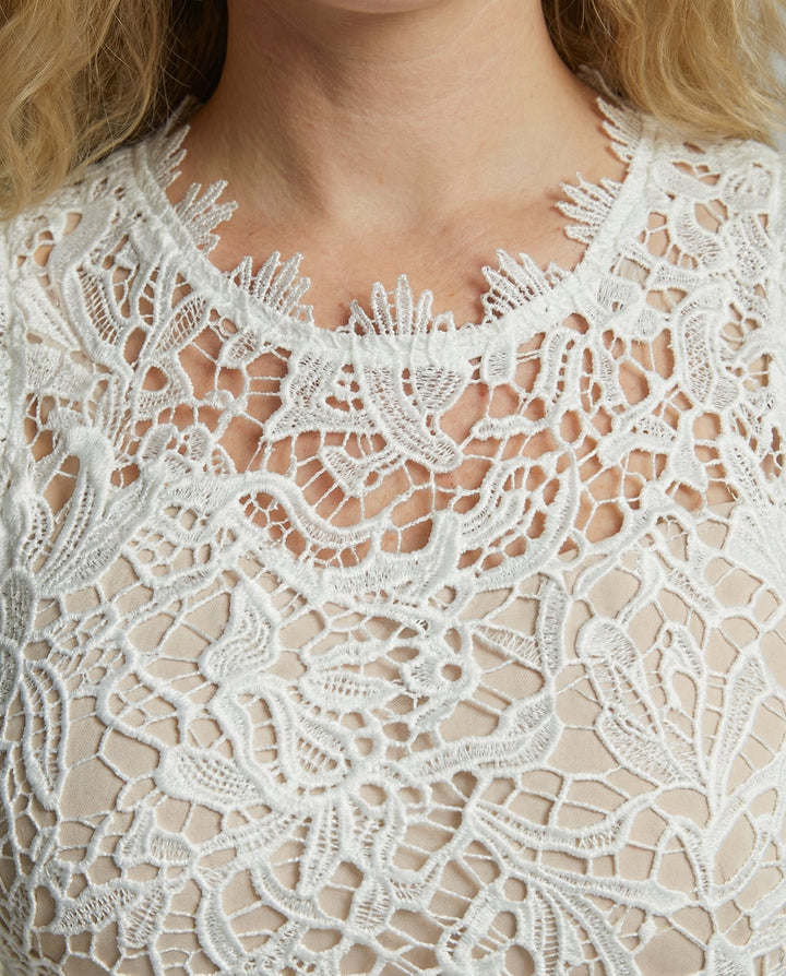 Elegantes Damen Sommerkleid aus Spitze für Sommer | Echoarchiv