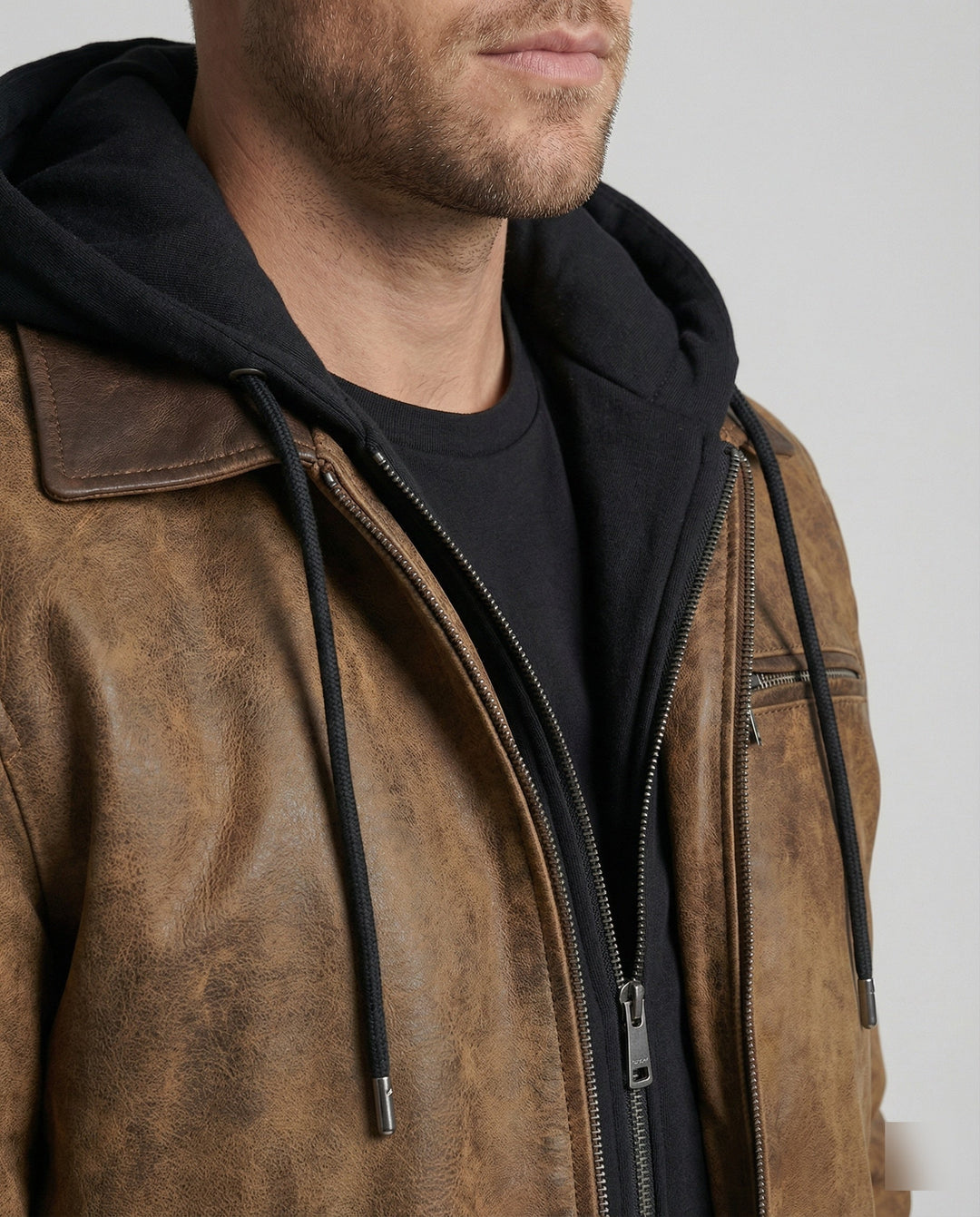 Outdoor-Jacke Herren Kapuze