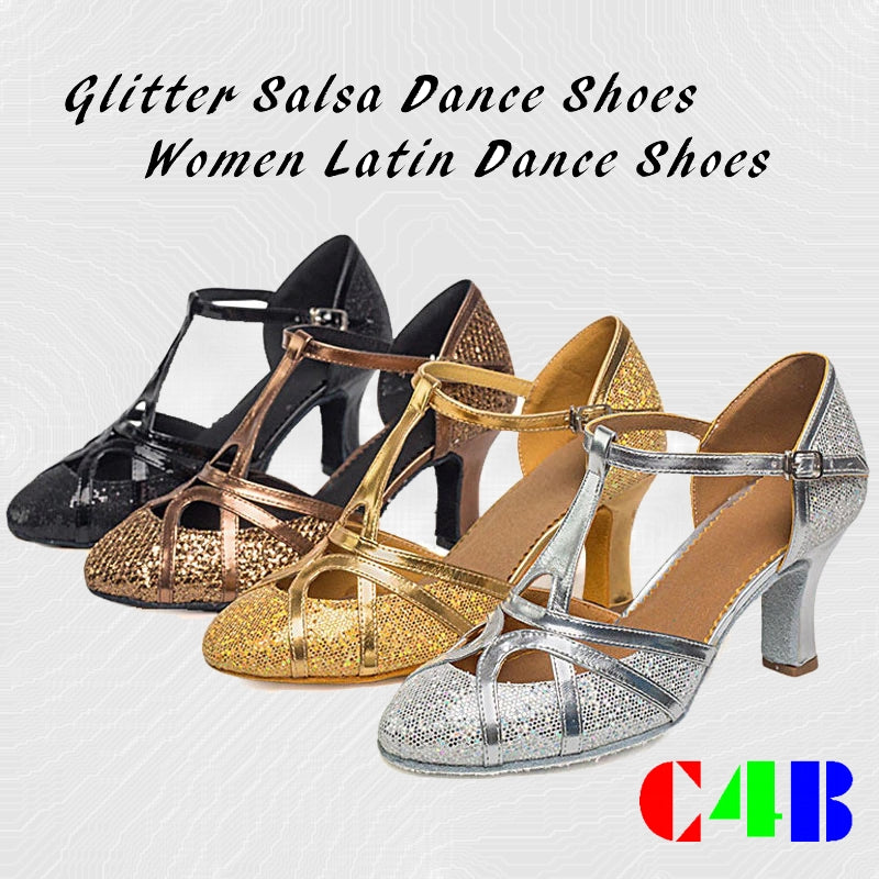 Echoarchiv | Salsa Tanzschuhe Damen Latein Tanzschuhe 7Cm