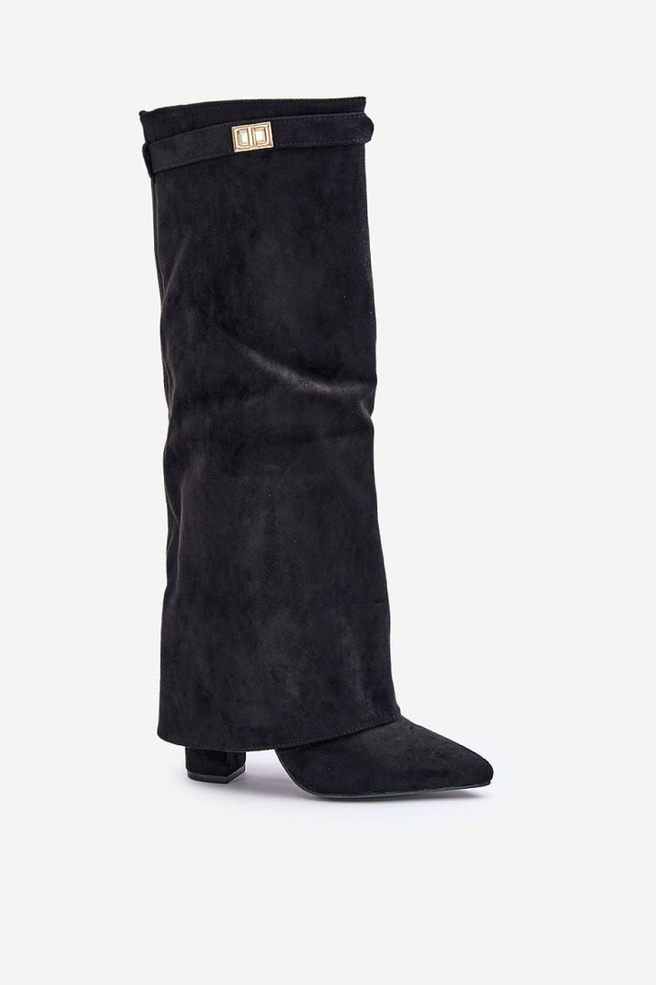 Echoarchiv | Elegante Kniehoge Stiefel mit Riemchen