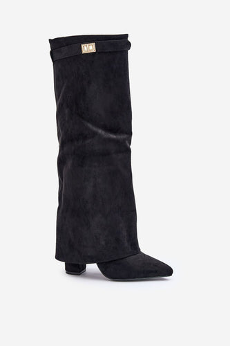 Echoarchiv | Elegante Kniehoge Stiefel mit Riemchen