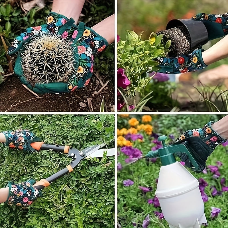 Echoarchiv | Atmungsaktive Gartenhandschuhe mit Blumenmuster