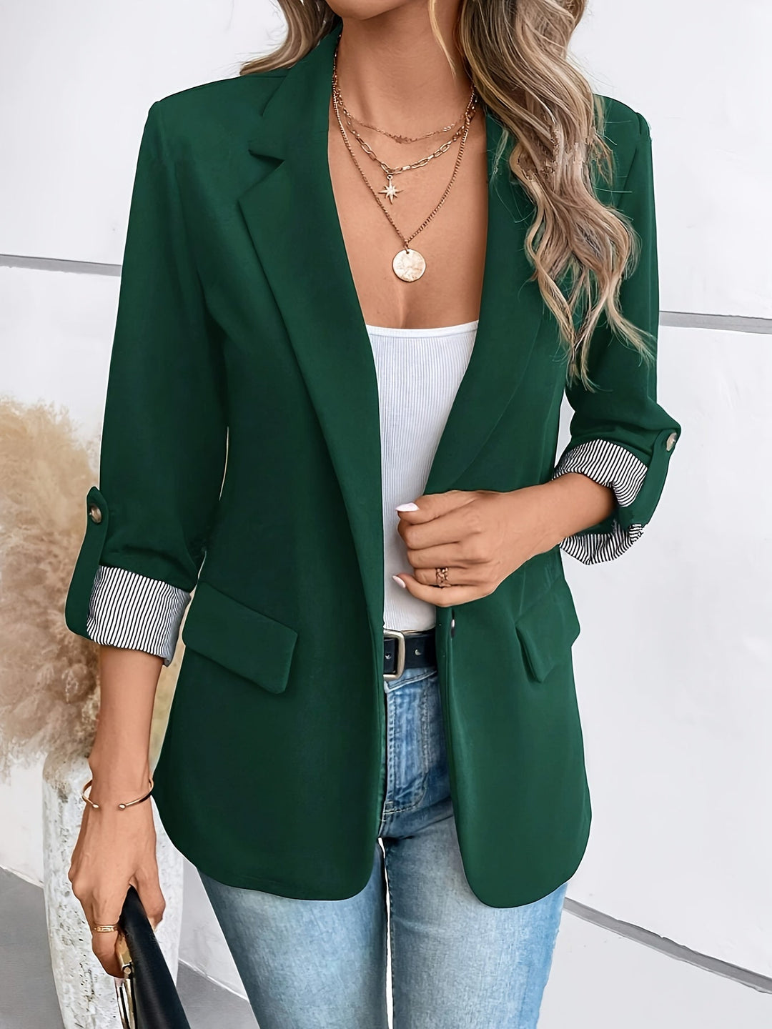 Echoarchiv | Eleganter Business Longblazer Mit