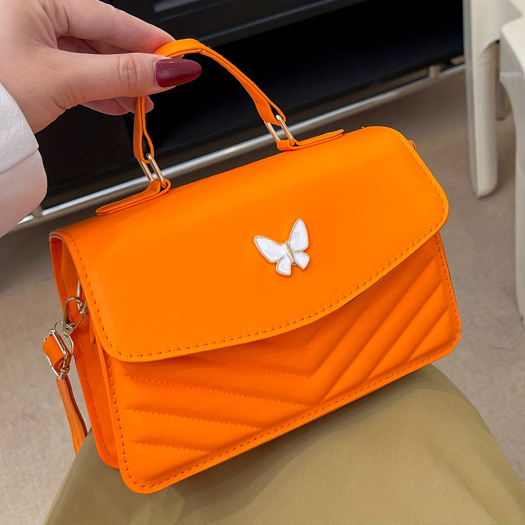 Echoarchiv | Modische Einfarbige Schultertasche und Umhängetasche