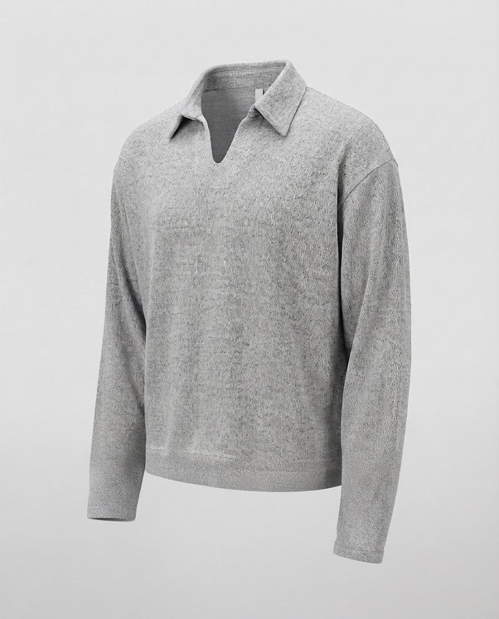 Herren Sportlicher Pullover mit V-Ausschnitt Echoarchiv