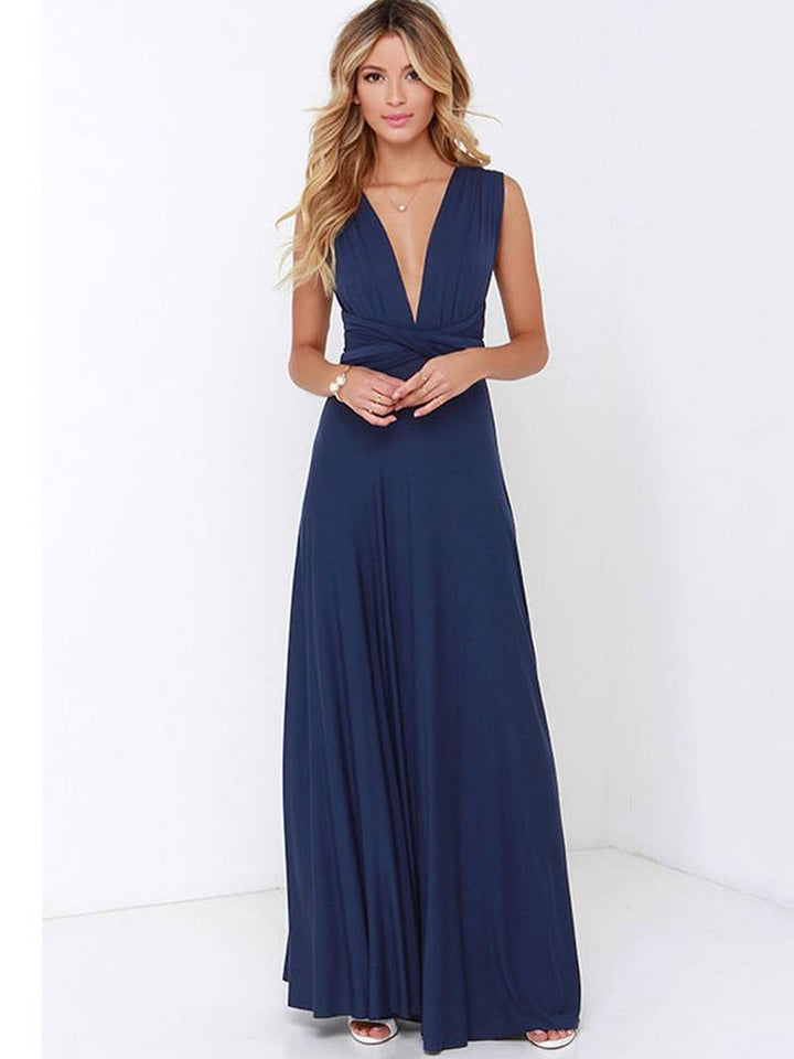 Echoarchiv | Elegantes Wandelbares Maxikleid