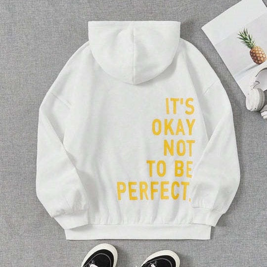 Echoarchiv Damen Hoodie mit Rückenprint und Kapuze