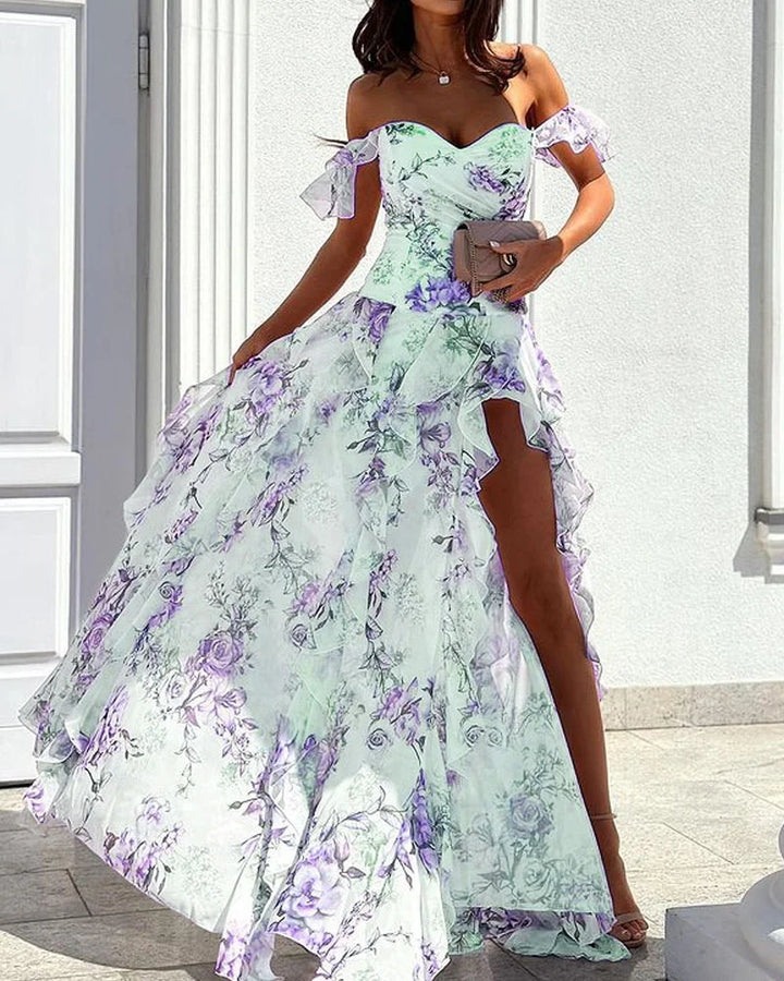 Echoarchiv | Elegantes Geblümtes Kleid