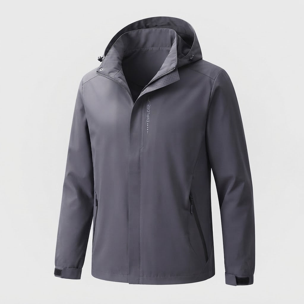 Herren Wind- und Wasserabweisende Sportjacke Echo Archiv