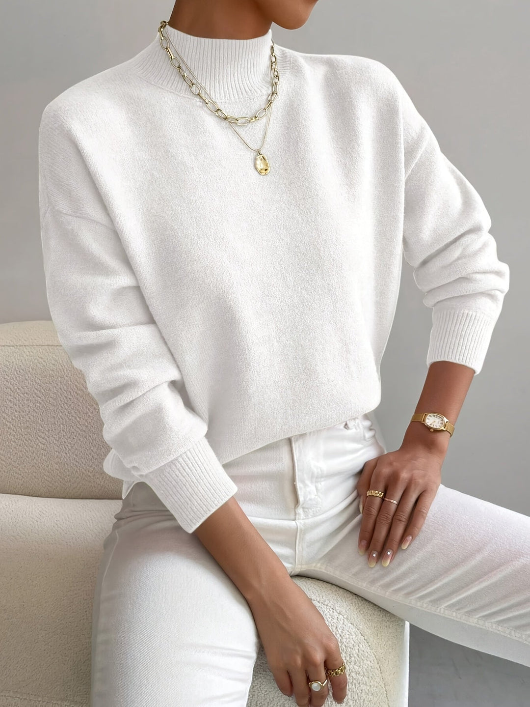 Echoarchiv | eleganter Rollkragenpullover