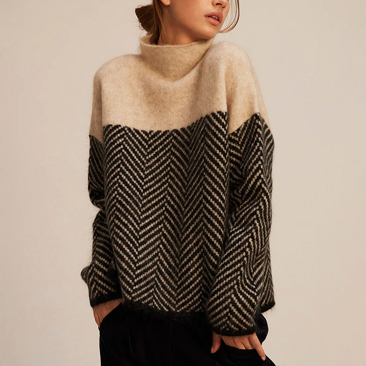 Echoarchiv | Klassischer Rollkragenpullover für Damen