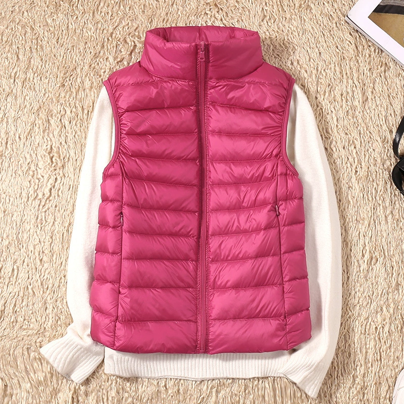 Echoarchiv | Damen Leichte Steppjacke Ärmellose Weste