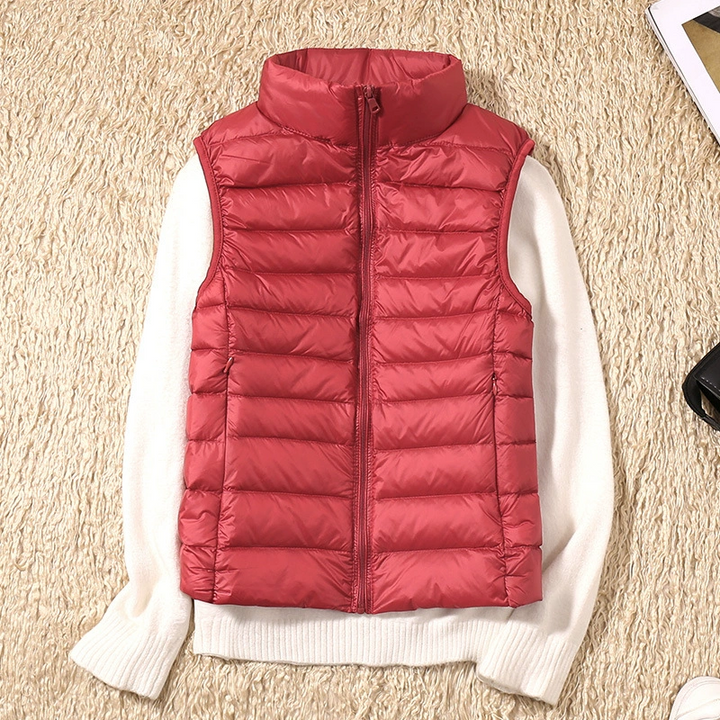 Echoarchiv | Damen Leichte Steppjacke Ärmellose Weste