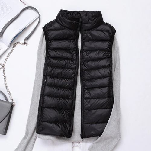 Echoarchiv | Damen Leichte Steppjacke Ärmellose Weste