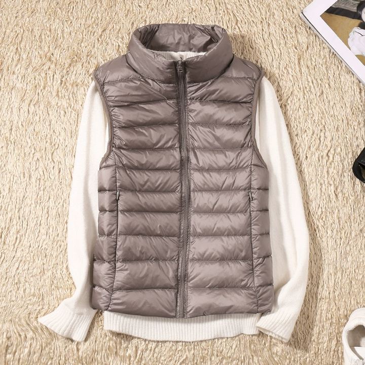 Echoarchiv | Damen Leichte Steppjacke Ärmellose Weste