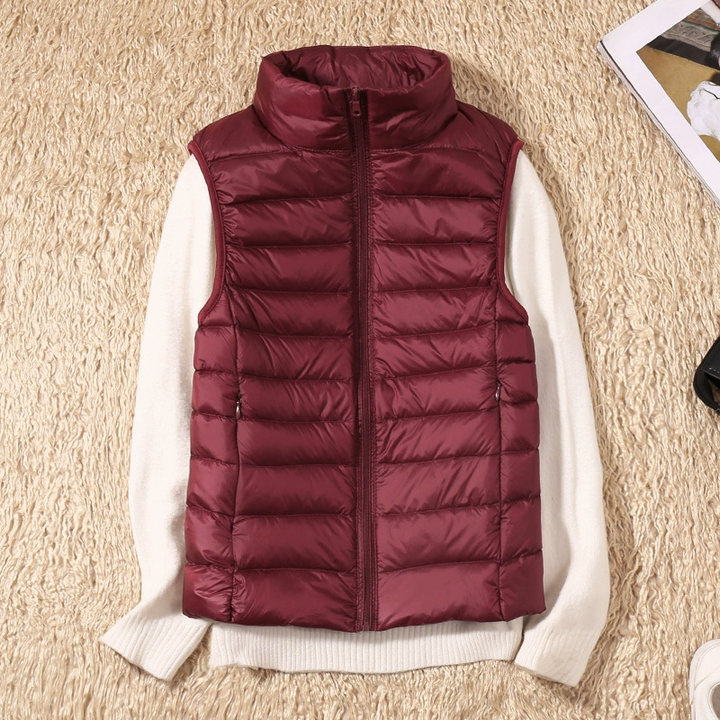 Echoarchiv | Damen Leichte Steppjacke Ärmellose Weste