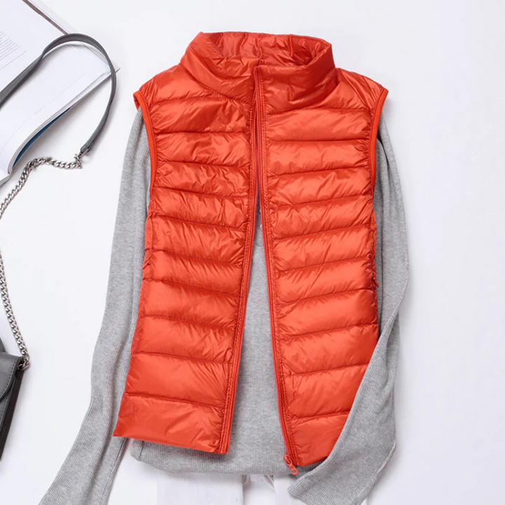 Echoarchiv | Damen Leichte Steppjacke Ärmellose Weste