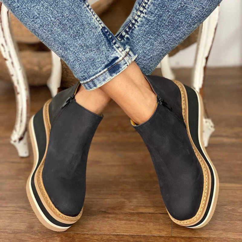 Echoarchiv | Damen PlatEchoarchivu Stiefeletten Schwarz