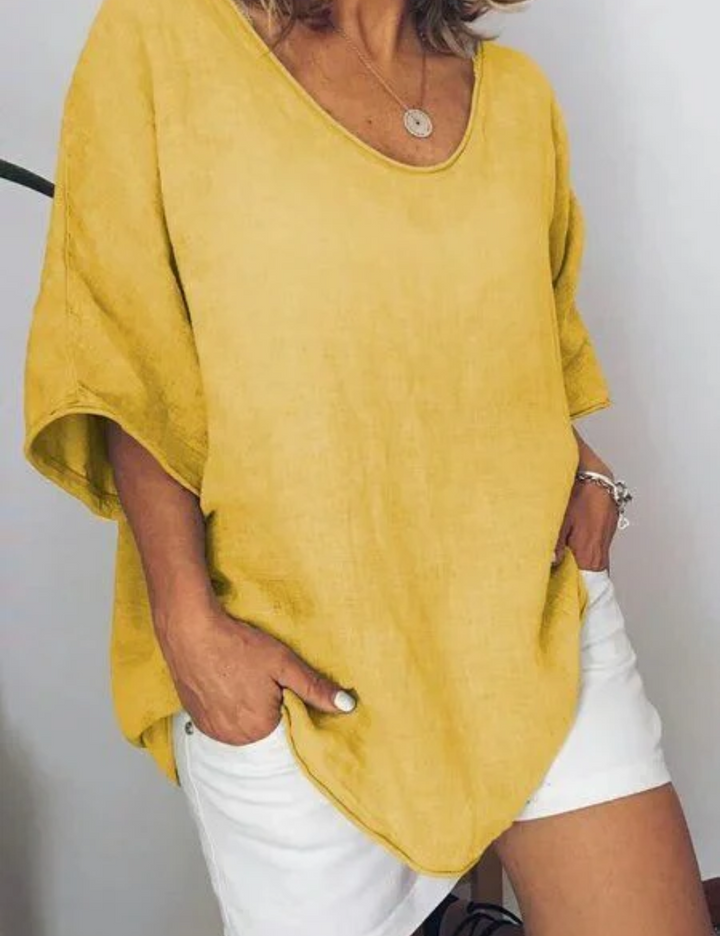Echoarchiv | Damen Oversized T-Shirt Weiß
