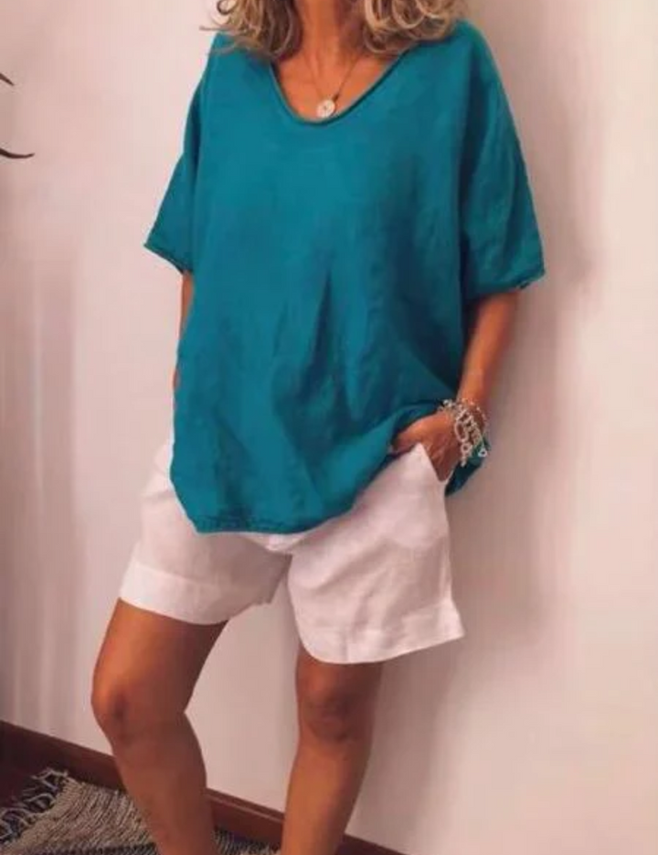 Echoarchiv | Damen Oversized T-Shirt Weiß