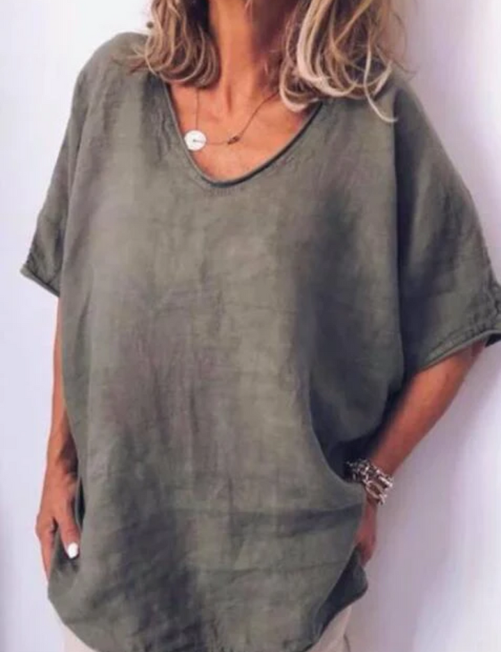 Echoarchiv | Damen Oversized T-Shirt Weiß