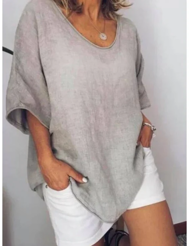 Echoarchiv | Damen Oversized T-Shirt Weiß