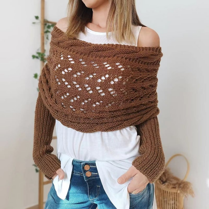 Echoarchiv | Bequemer Strickschal
