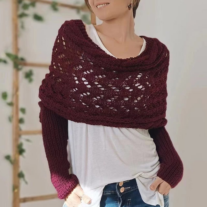 Echoarchiv | Bequemer Strickschal