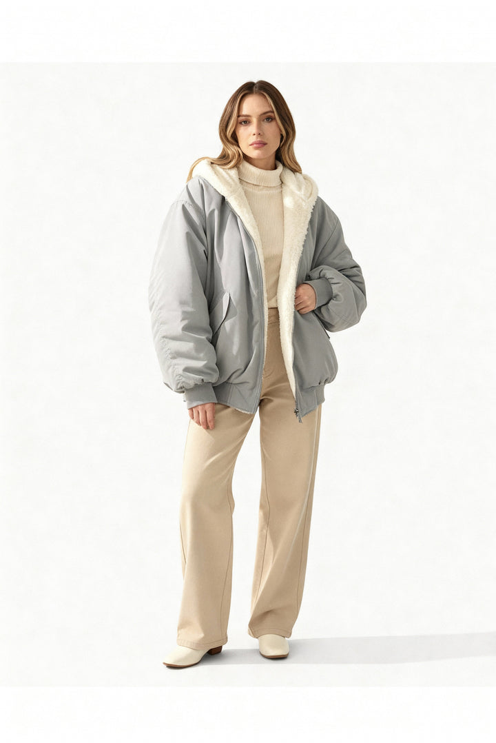 Echoarchiv | Bequeme Oversized Winterjacke