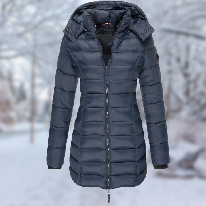 Echoarchiv | Stilvolle Halblange Winterjacke Für Damen