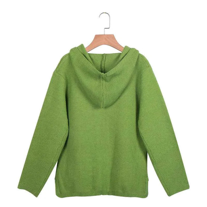 Echoarchiv | Stilvolles Strickjacke mit Kapuze