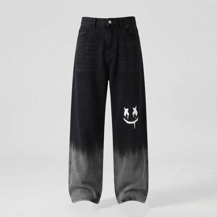 Herren Bequeme Baggy Jeans Echoarchiv