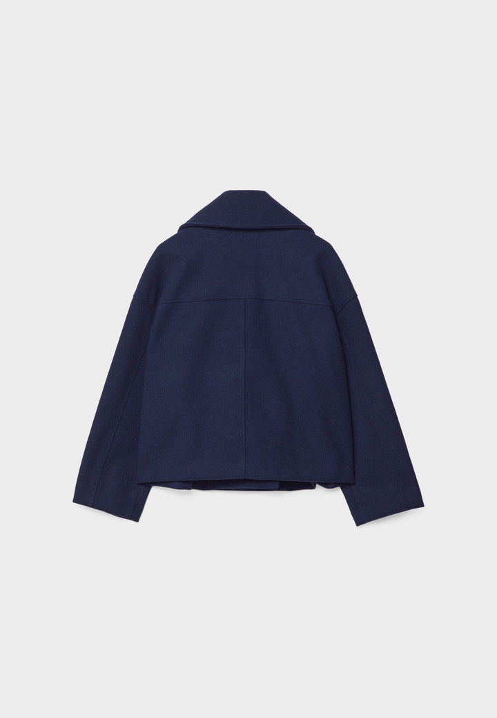 Echoarchiv | Damen Kurzer Mantel Oversize Herbst Übergang