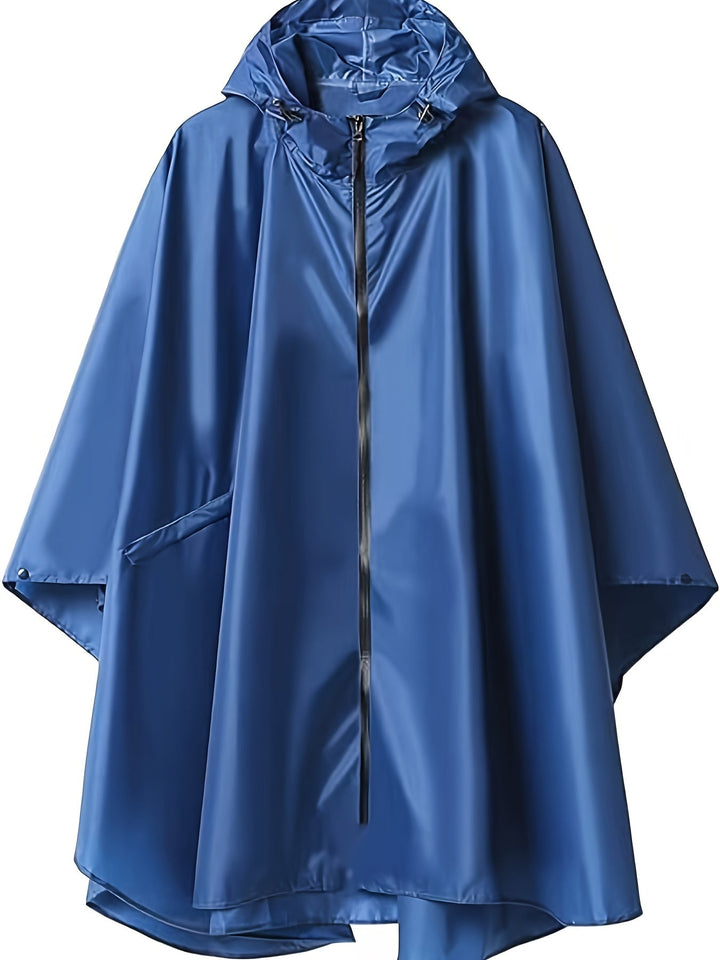 Echoarchiv | Wasserdichter Regenponcho mit Kapuze